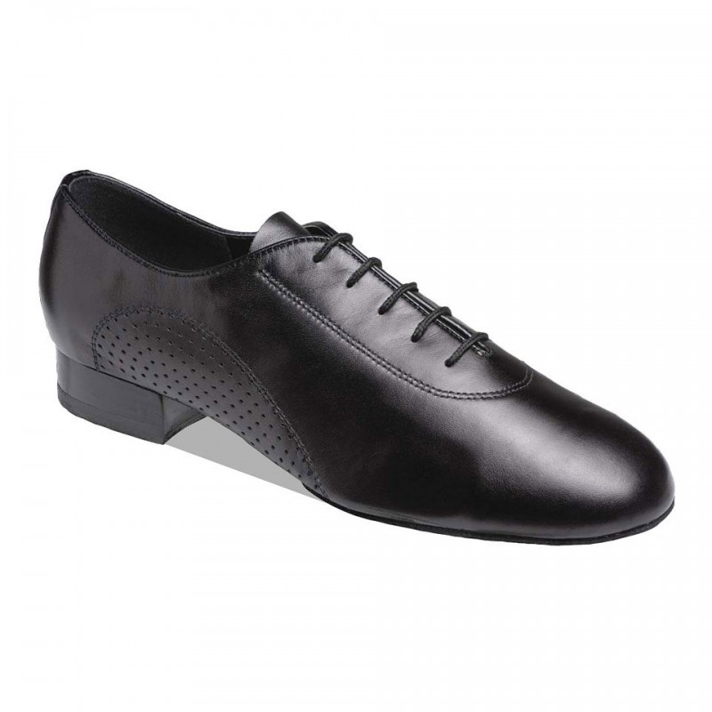 5200 | Black Patent | Black Leather | Standard Ballroom Dance Shoes
